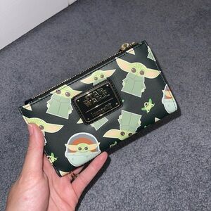 Loungefly Star Wars Green and Black Wallet